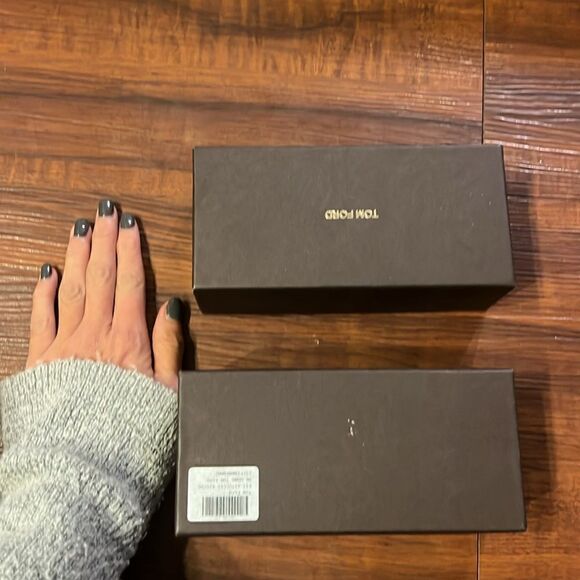Small Tom Ford Box - Box from Sunglass Case - Like New - Brown Heavy Box - Picture 4 of 4